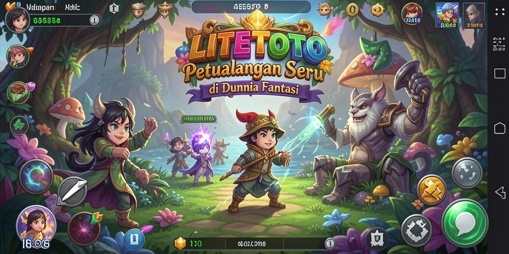 Tampilan gameplay LITETOTO yang menegangkan dan penuh aksi.