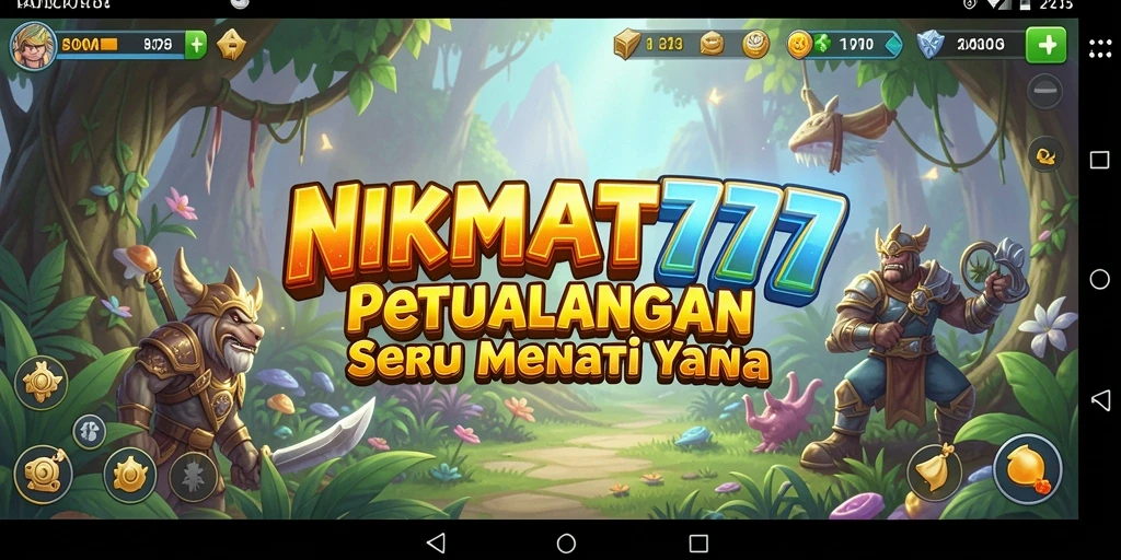 Tampilan gameplay NIKMAT777 dengan petualangan yang seru.
